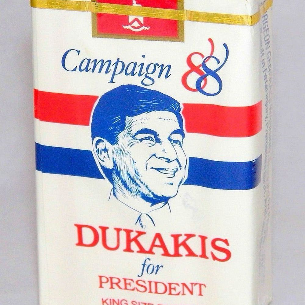 Cigarettes, Michael Dukakis, 1988