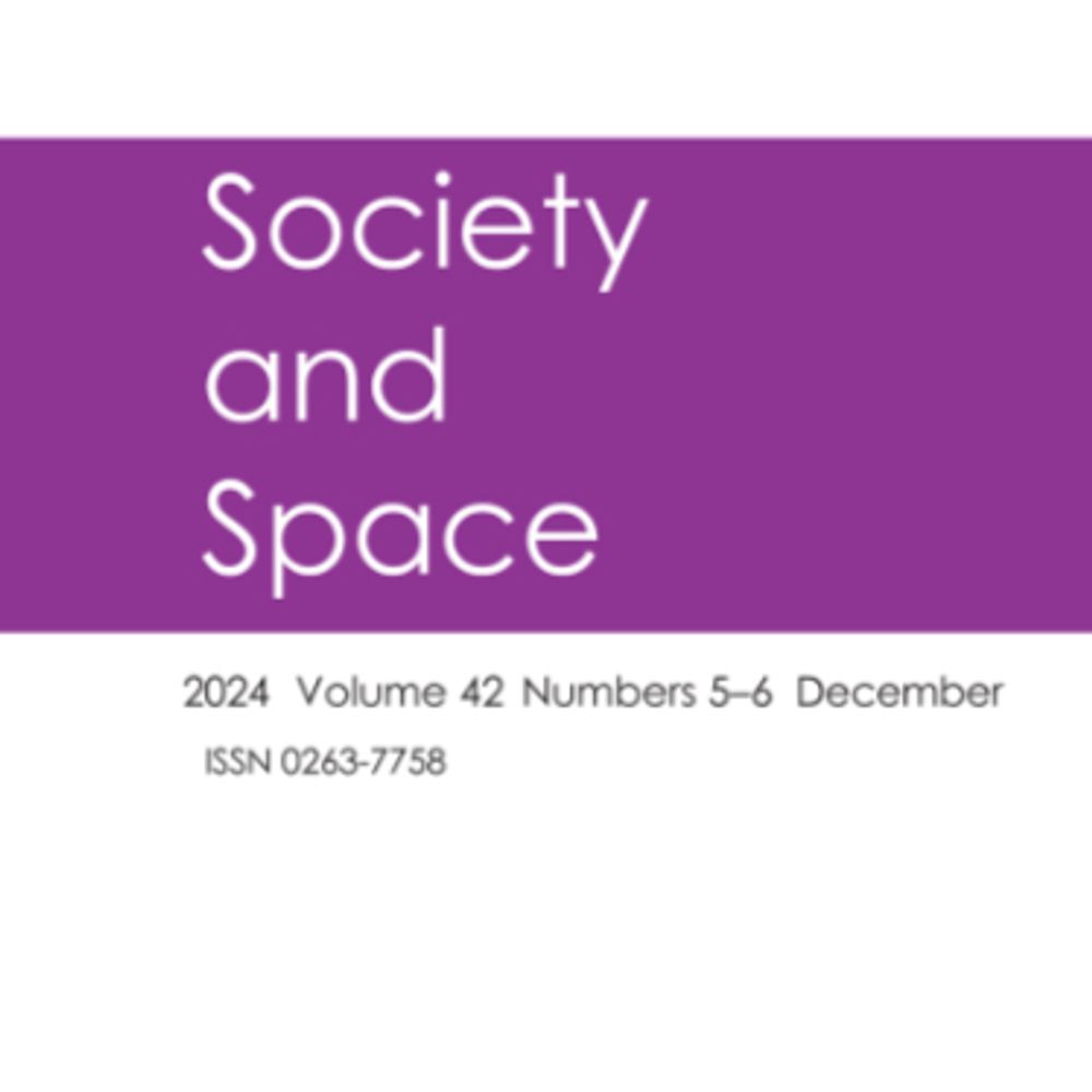 Environment and Planning D: Society & Space
