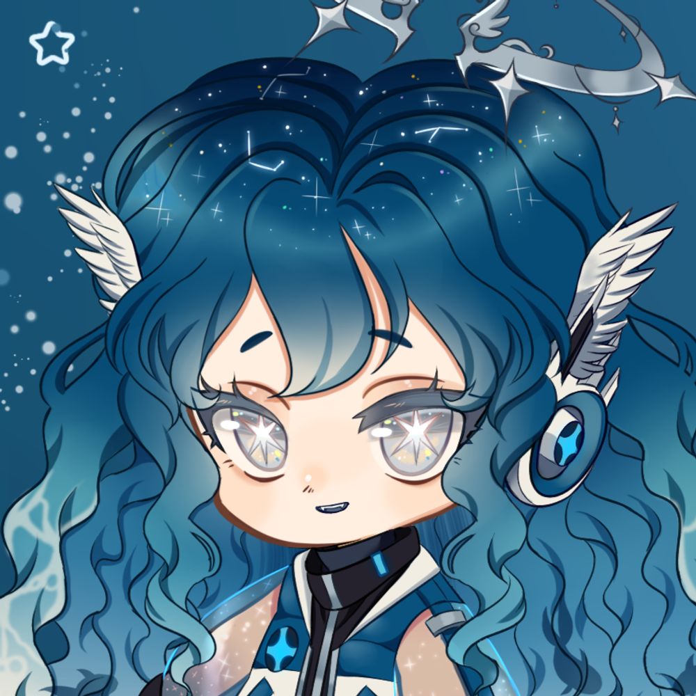 ✶ cass | the azure angel envtuber ✶