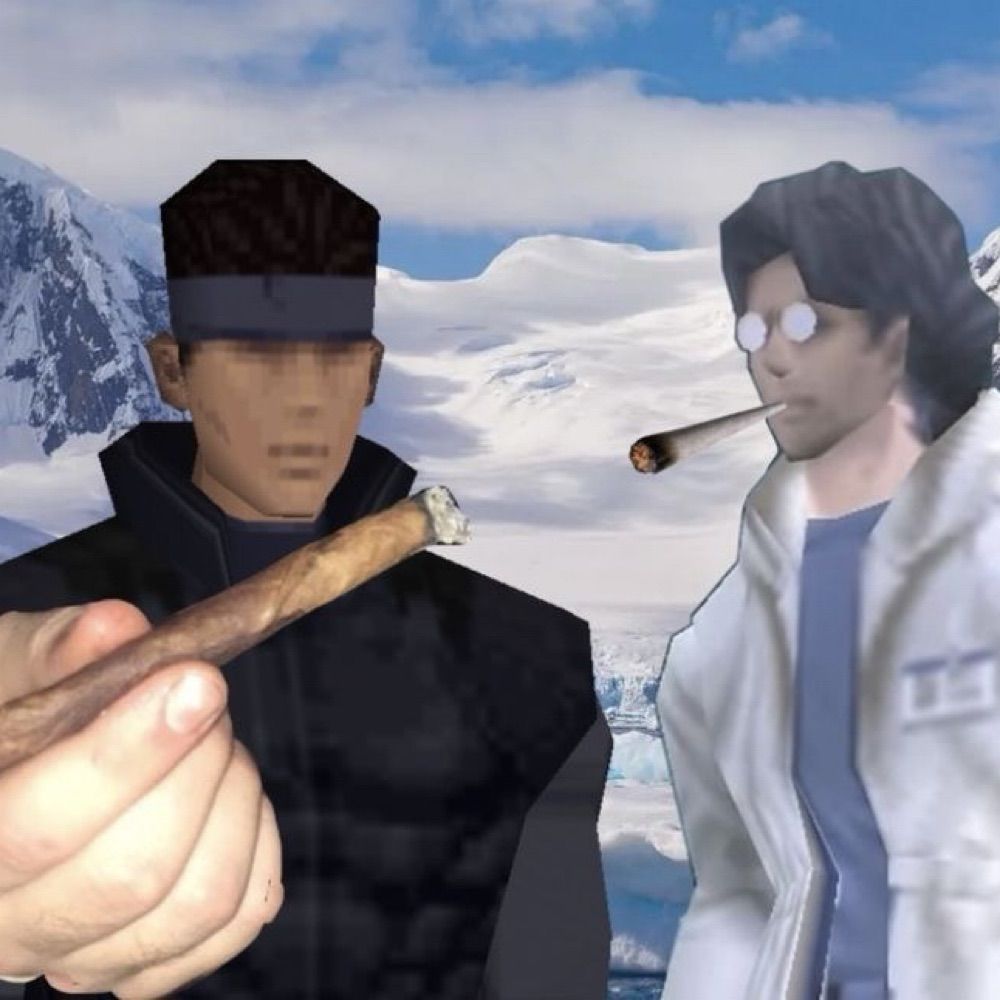 solid snake lhe passa a bufa