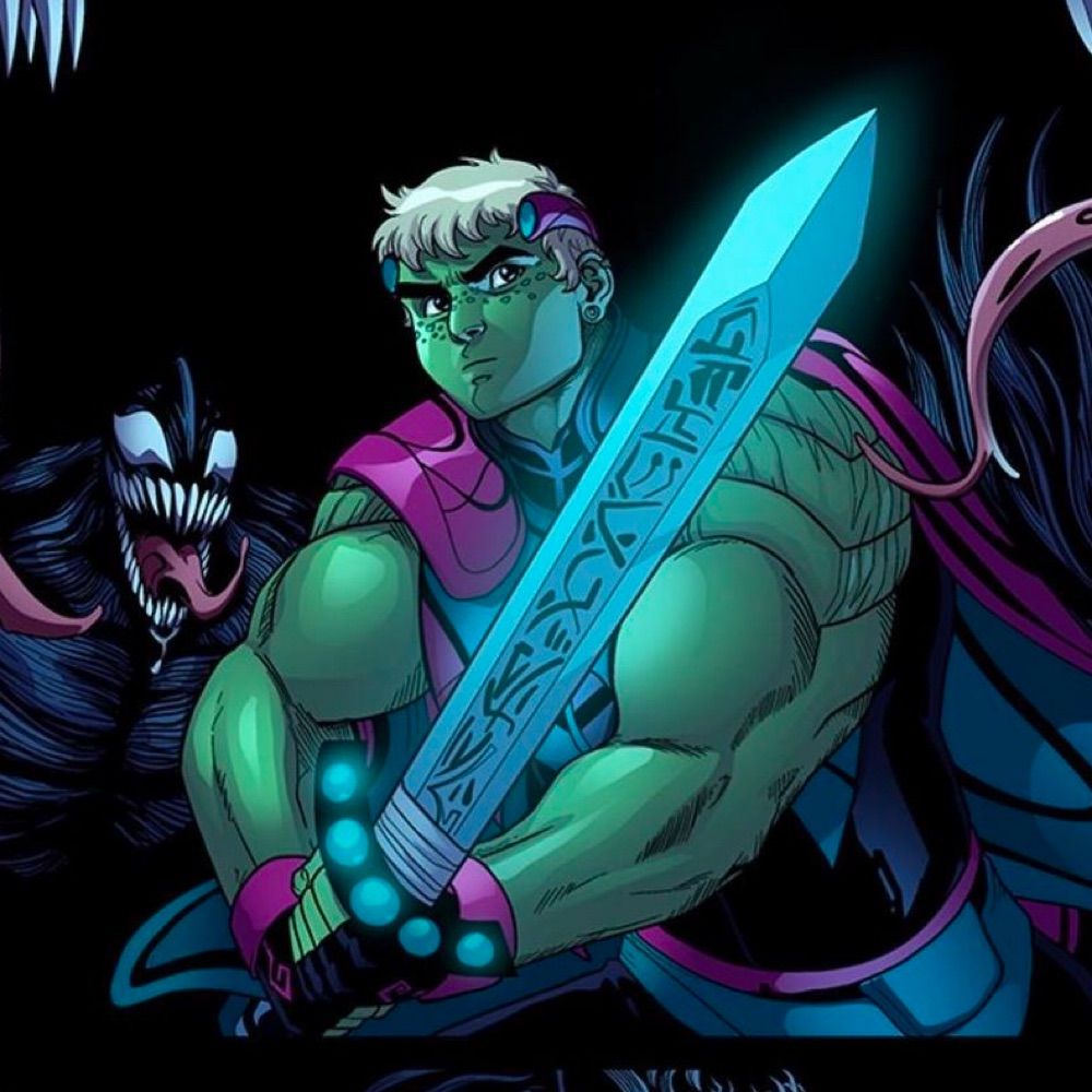 Hulkling🗡️💚✨