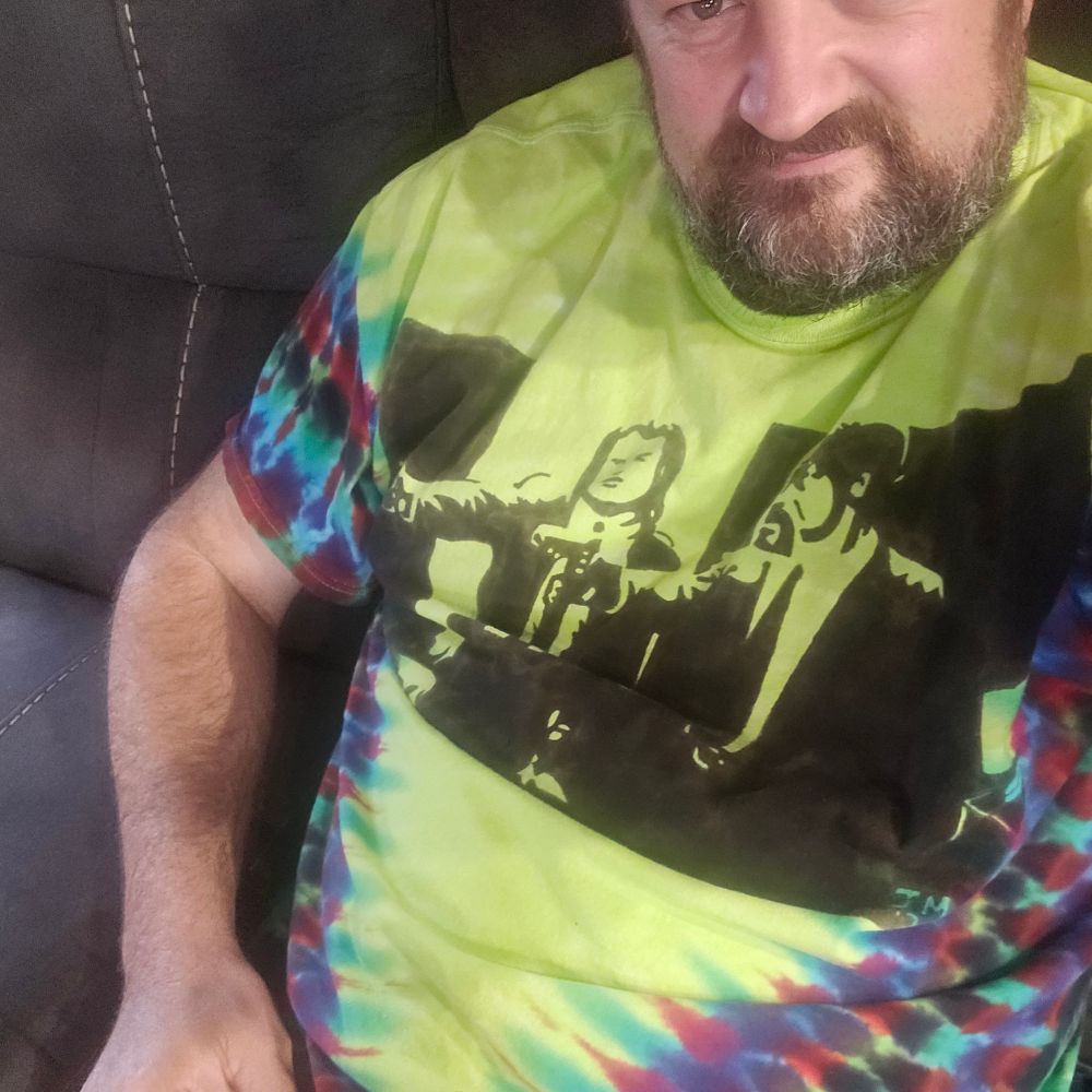 The Naked Tie Dyer