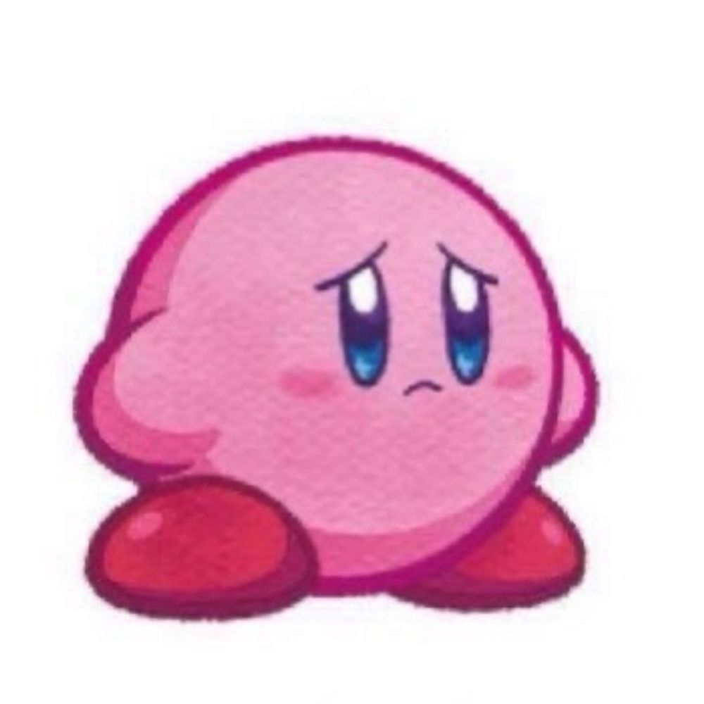 sad kirby