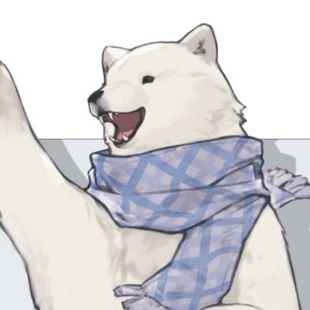 うめまろ🐻‍❄️🧣シロクマVtuber