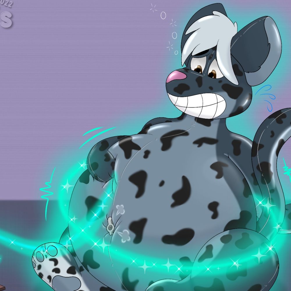 Inflatable Leopard 🔞