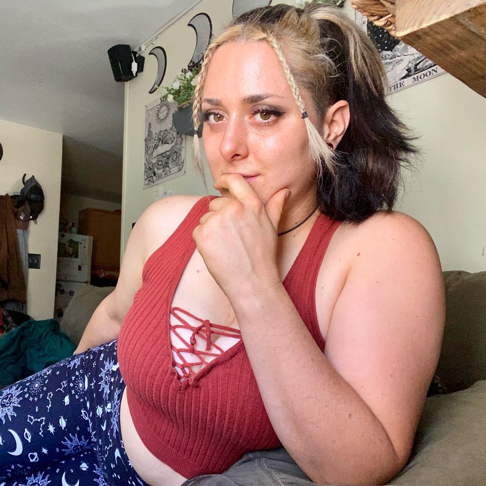 Evil hate-filled female