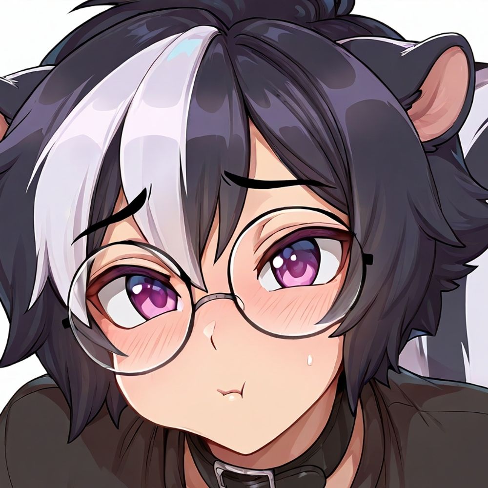 Ashy the skunk