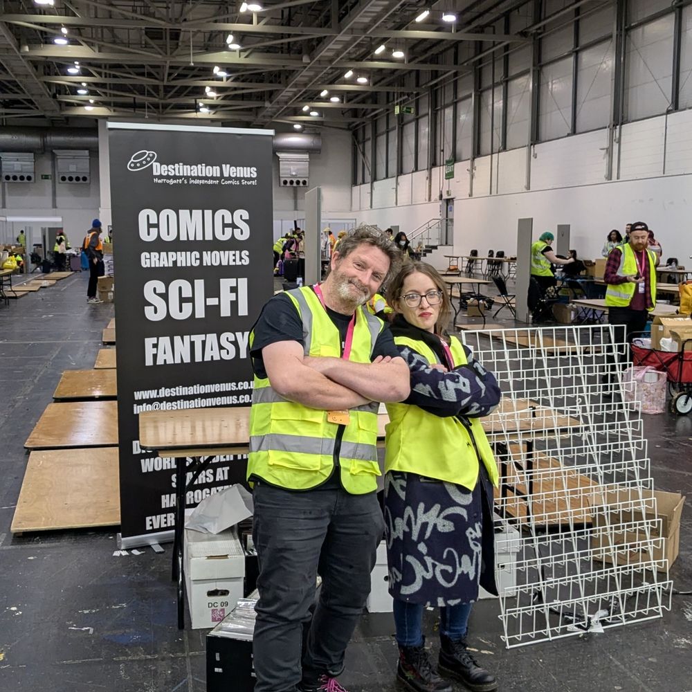Destination Venus sells comics in Harrogate!