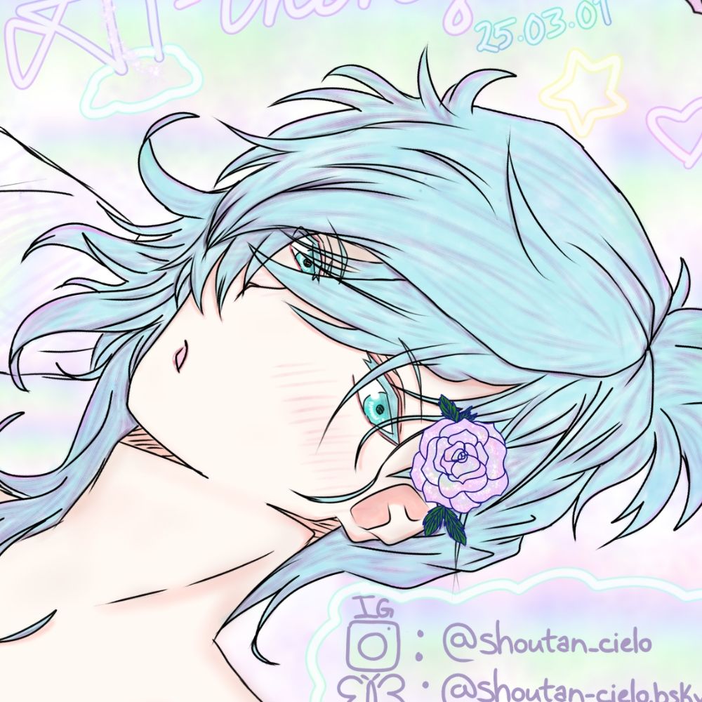𝄞⨾𓍢ִ໋°❀⋆ジュリア.ೃ࿔*:･🩵💙❀あおい♡あい☆💜