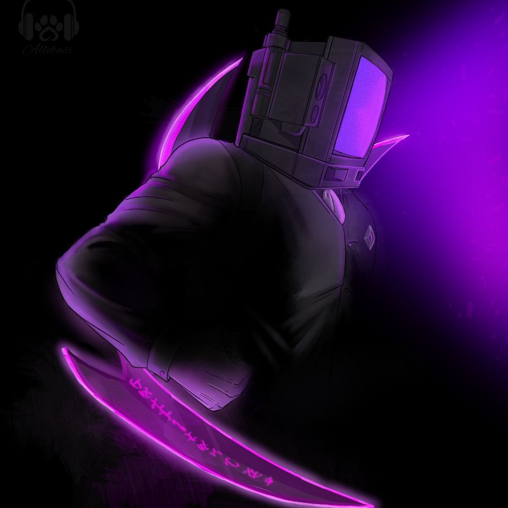 💜💀 Energized TV Man 💀💜