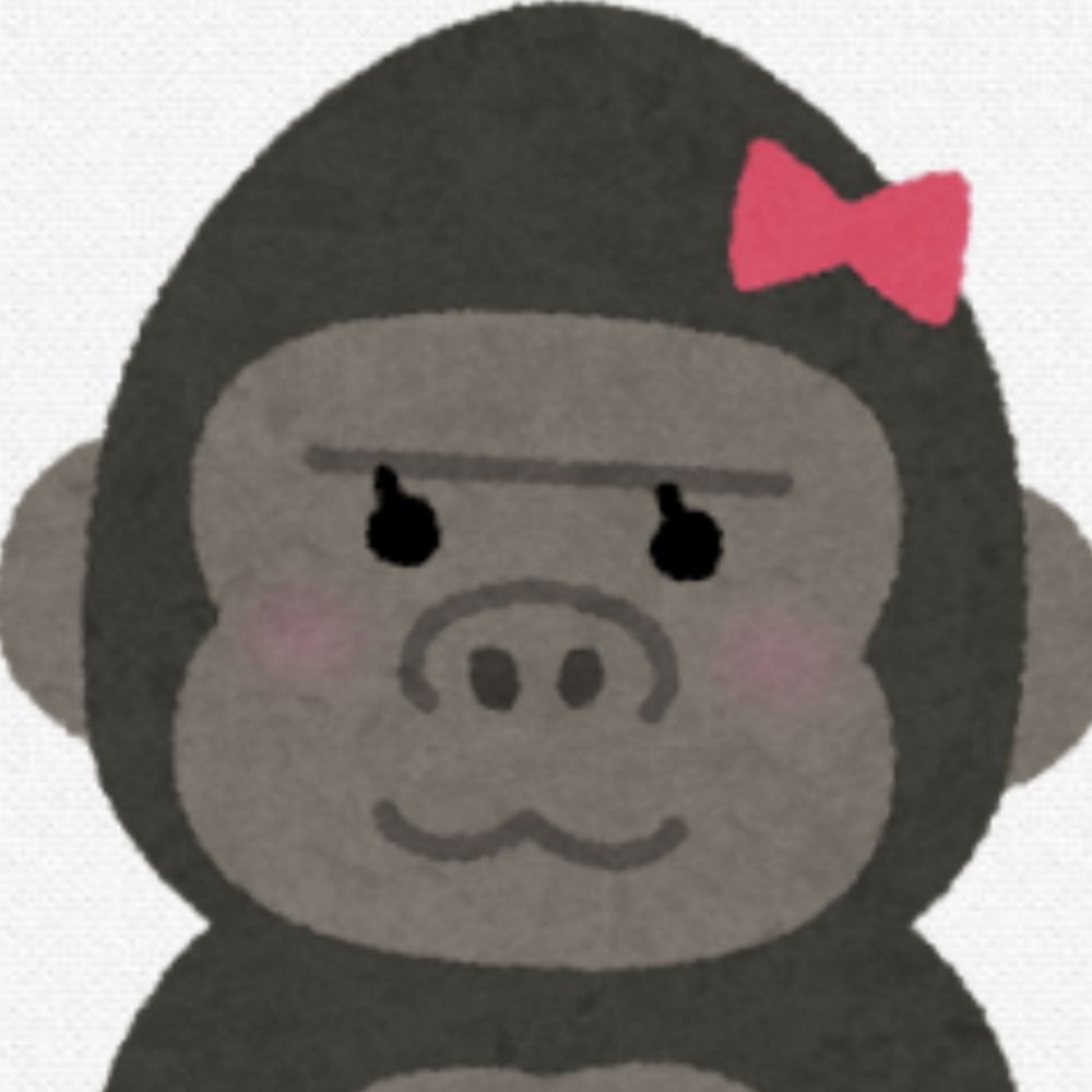 ♡ゴリくまちゃんだょ♡