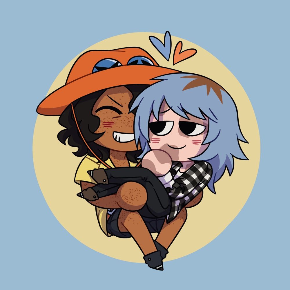 Cass/Raph | 🩵🧡 that one lame Ace yume 🩵🧡
