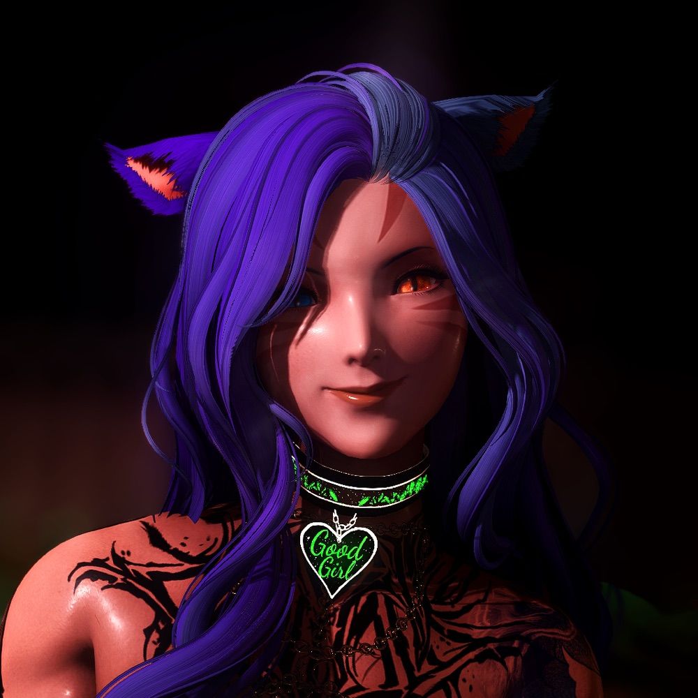 Lewd Blue Miqo