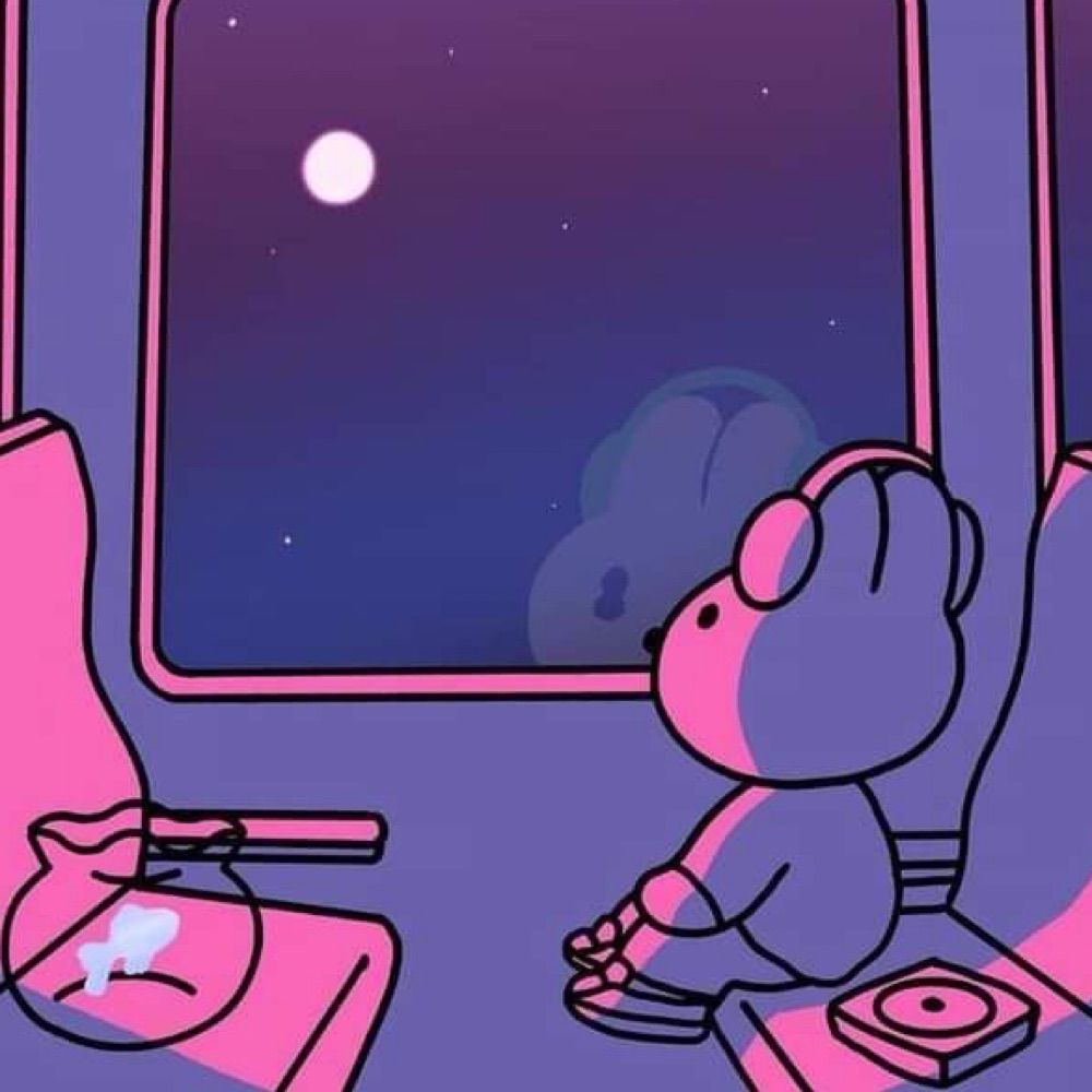 :(: