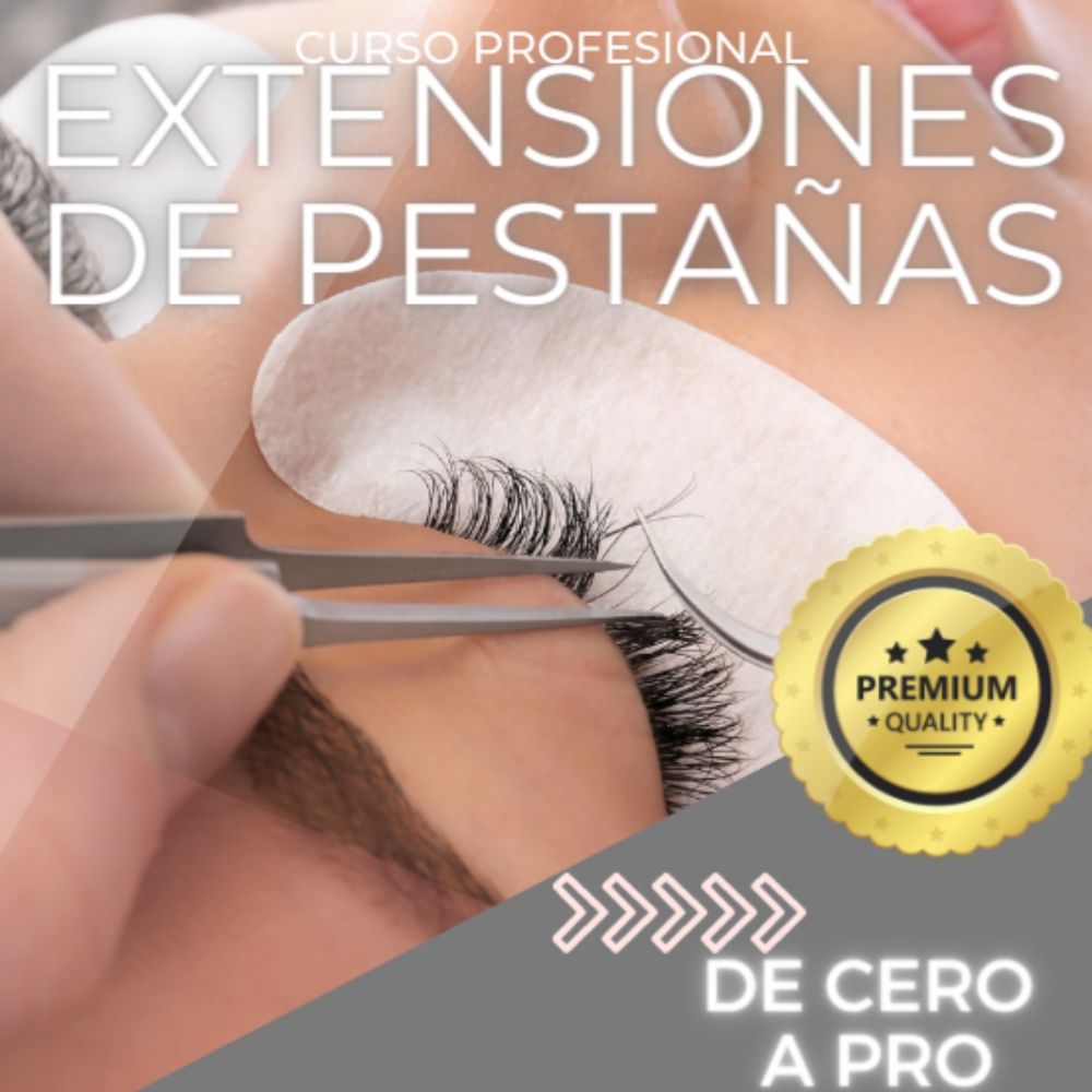 EXTENSIONES DE PESTAÑAS PELO A PELO CURSO PROFESIONAL