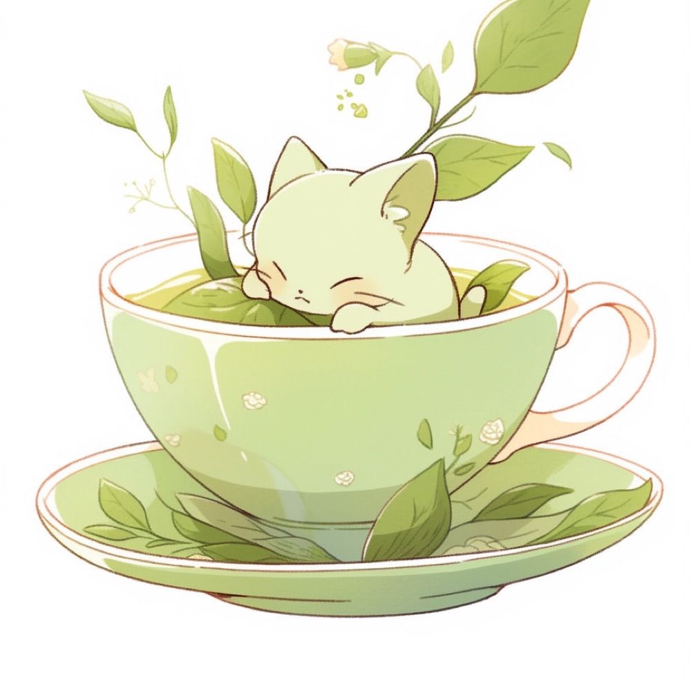 緑茶。