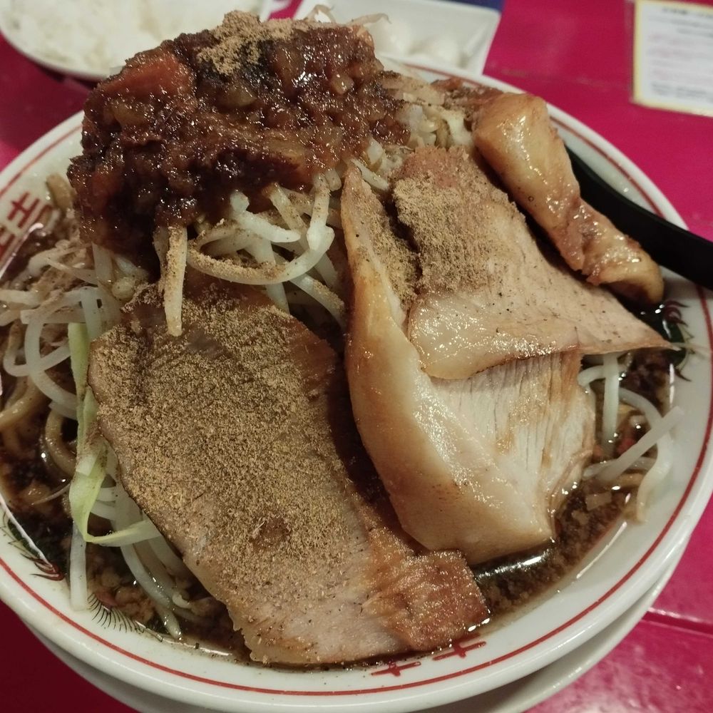 二郎系ラーメンと化した3pin