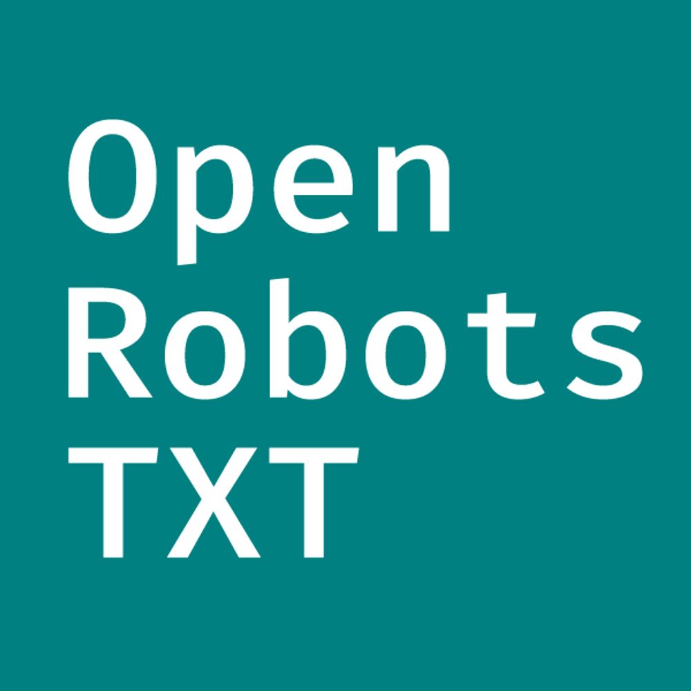 OpenRobotsTXT