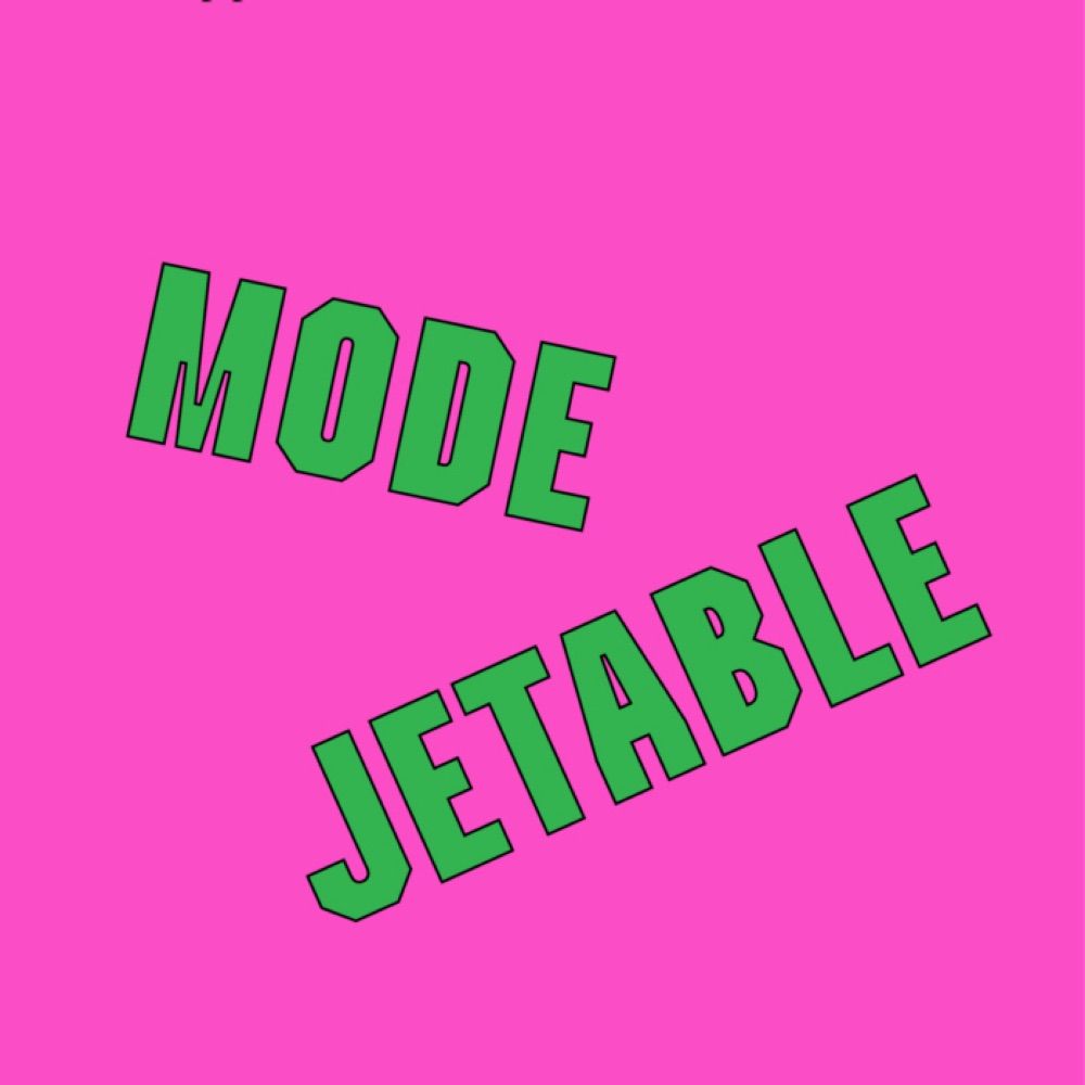 Mo(n)de Jetable #ModeJetable #FastFashion #ModeÉphémère