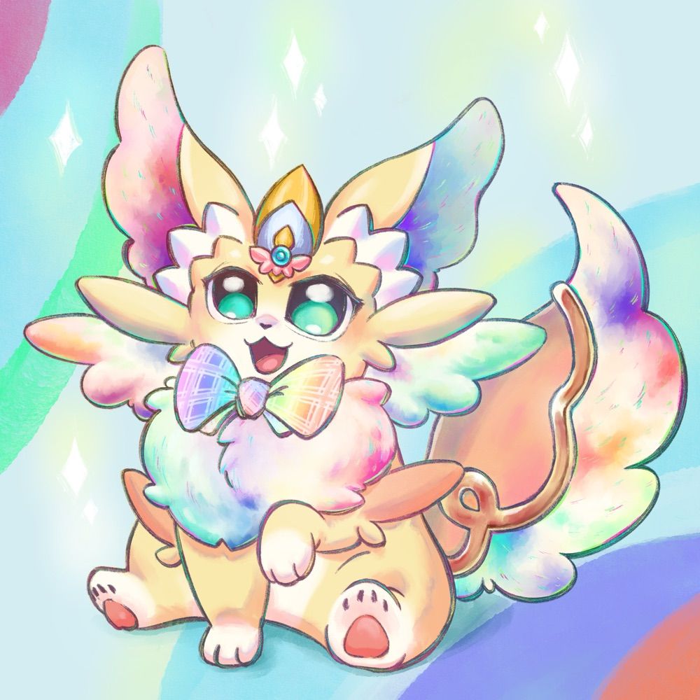Rainbow Purrely