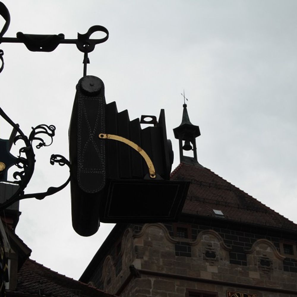 Barb from Rottweil with a camera 