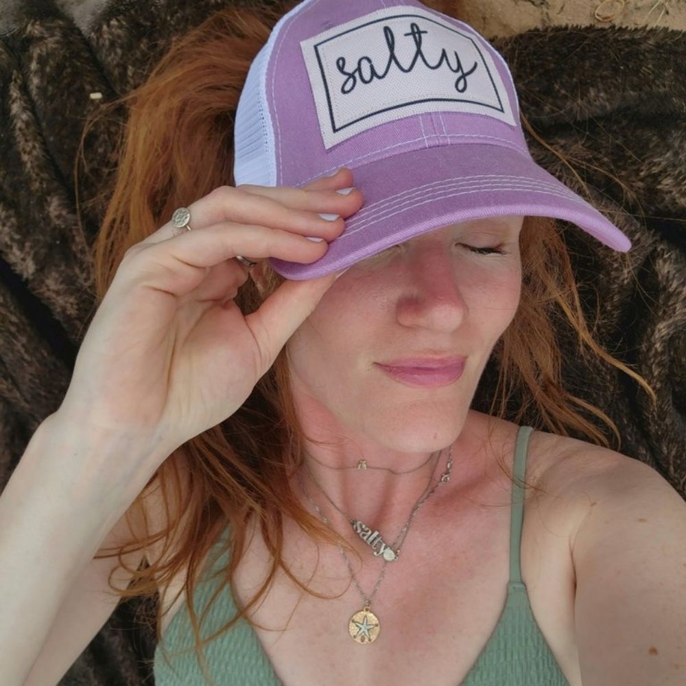a salty redhead