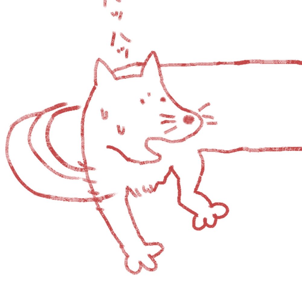 きわどい犬