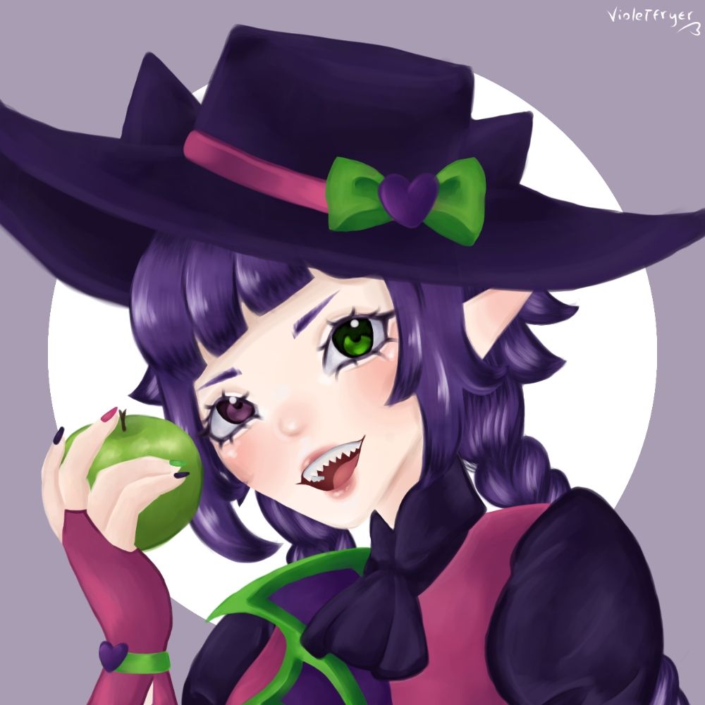 violet 🍏 #fsmp