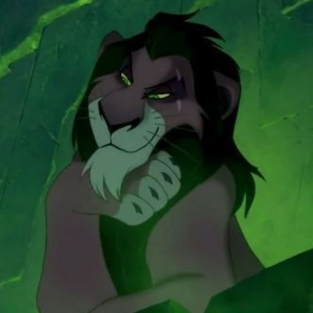 Scar sincero 🦁