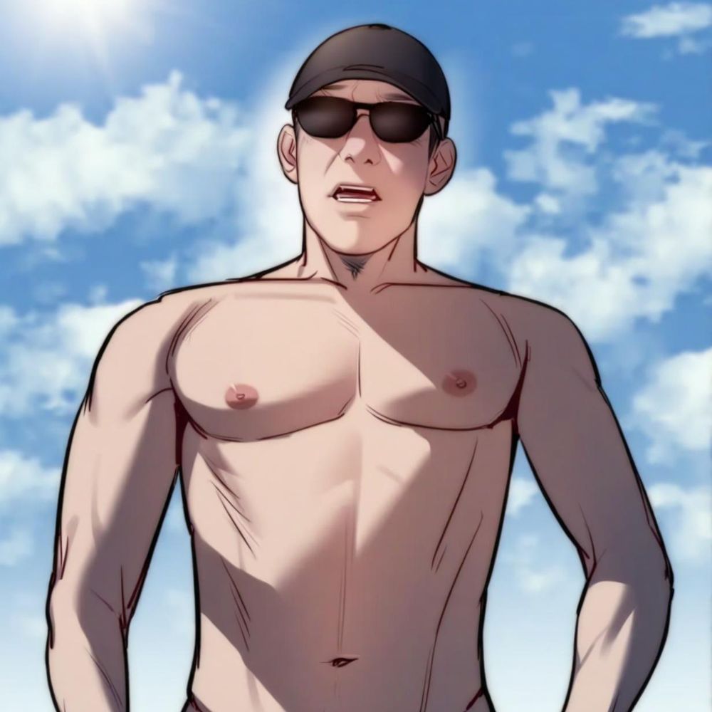 Naked-loving dad
