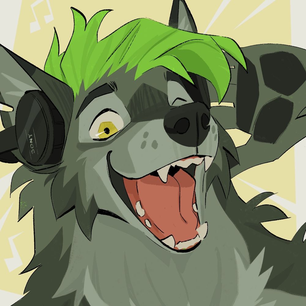 Green Doggo Is Drinking Coffee