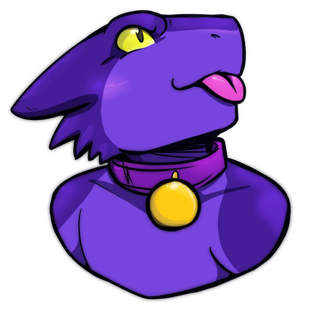 Mysteriously Purple Kobold