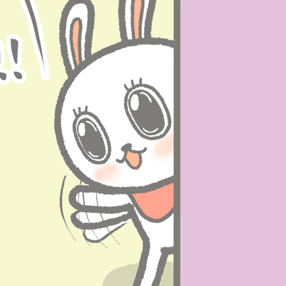 どデカ目うさぎ