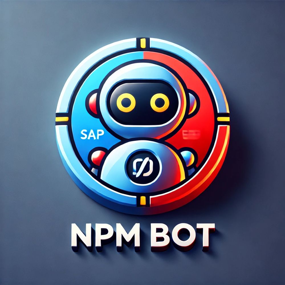 SAP npm Packages Bot