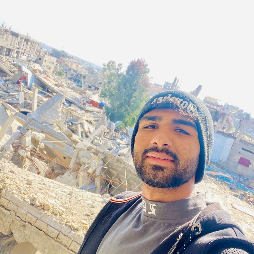 I’m Mutasim from north Gaza