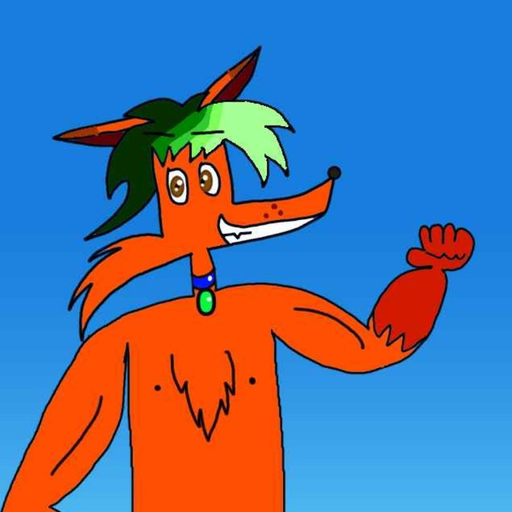💚🧡 Mal the Coyote 🧡💚