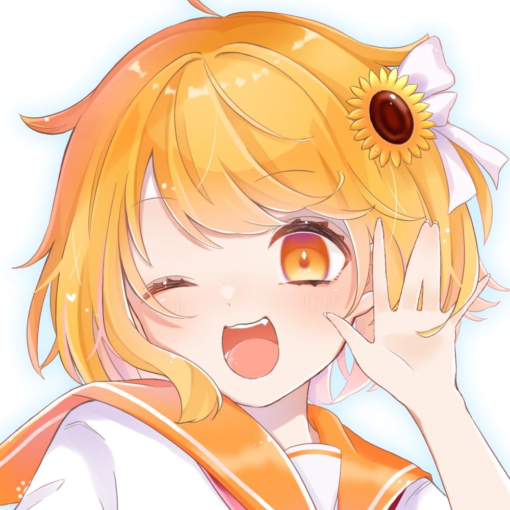 晴空ひまわり🌻🌻🌻