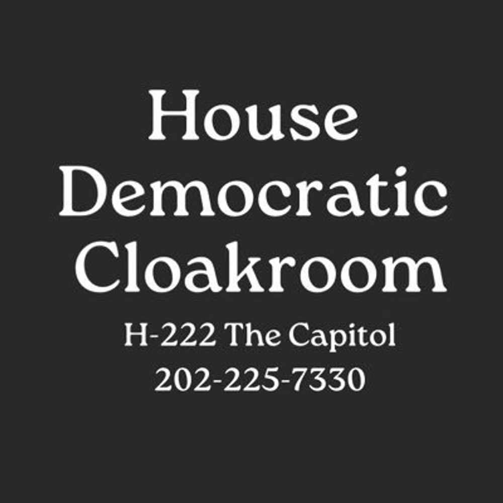 Profile picture democraticcloakroom.house.gov