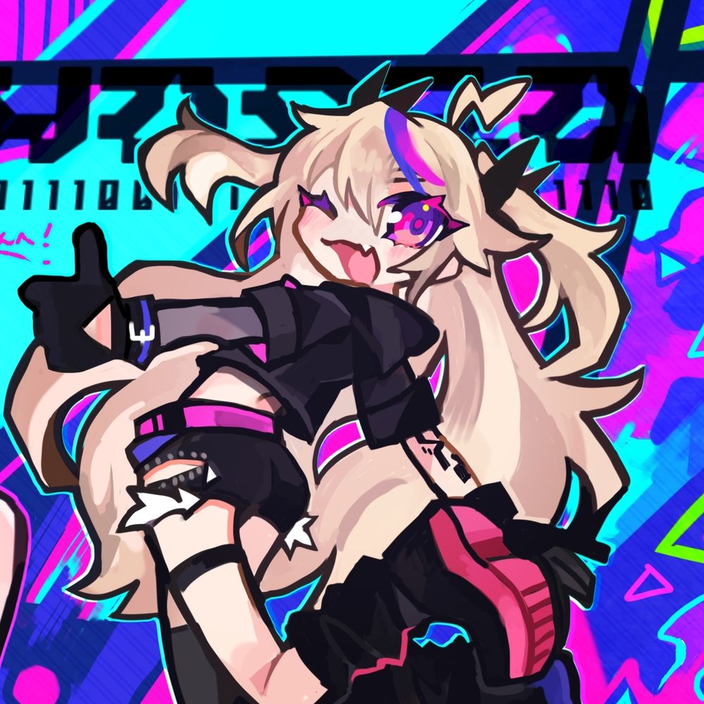 Kyuuon Cyberpunk Vtuber