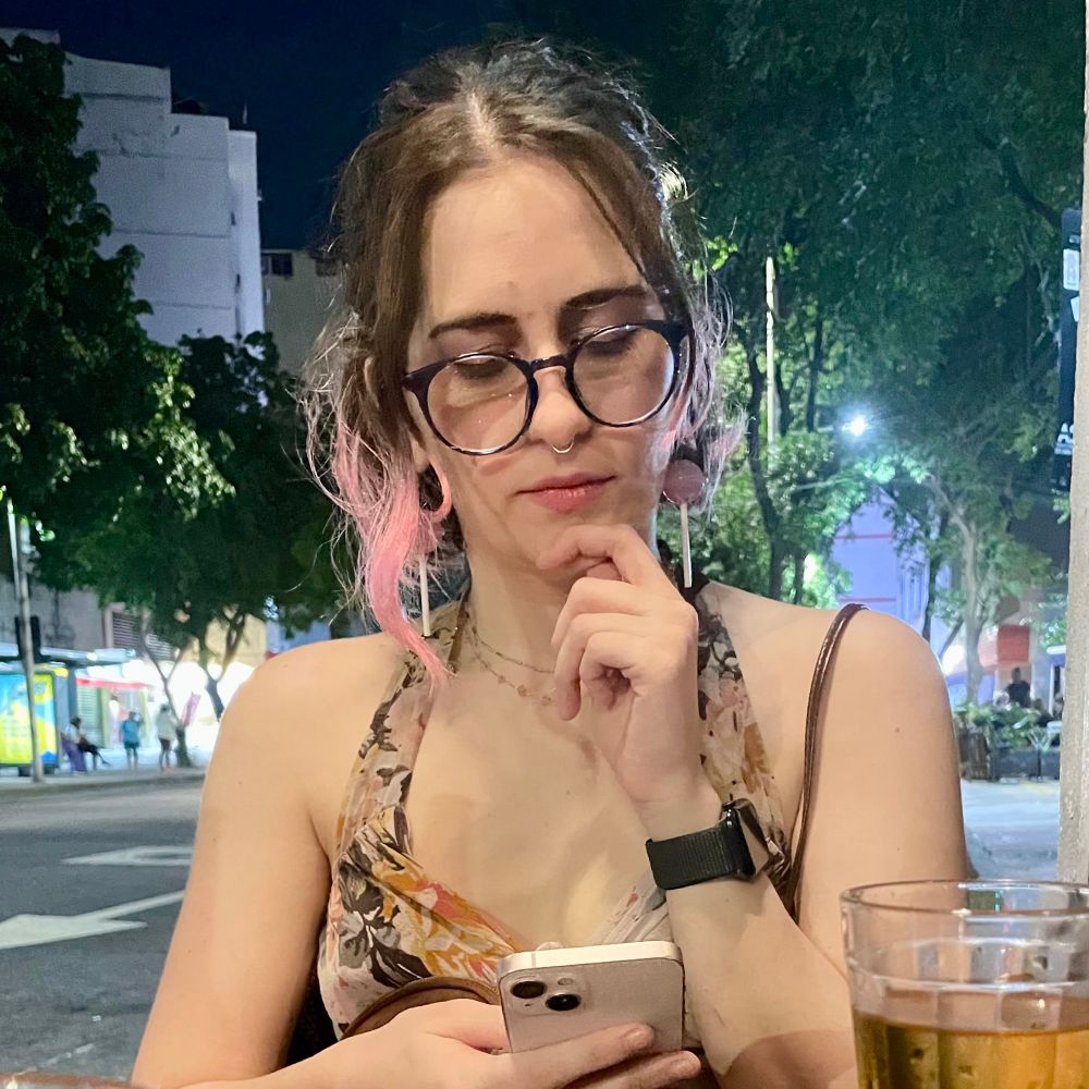 de férias & medicada