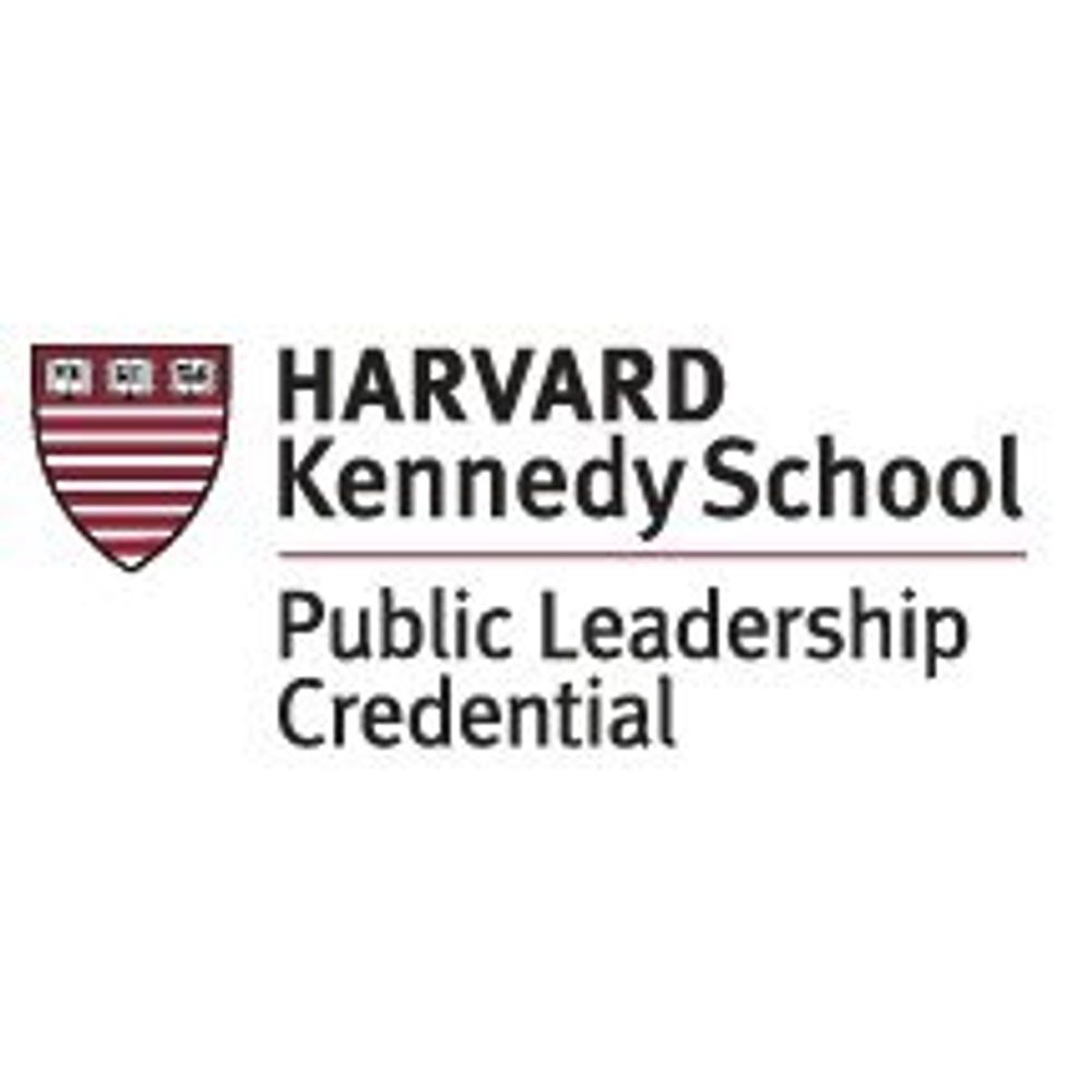 Harvard Kennedy School Public Leadership Credential