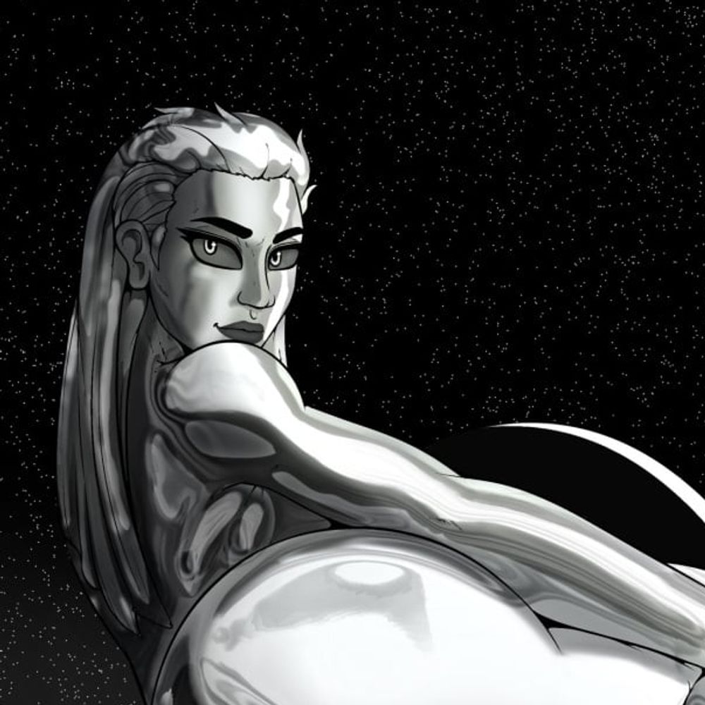 The silver surfer