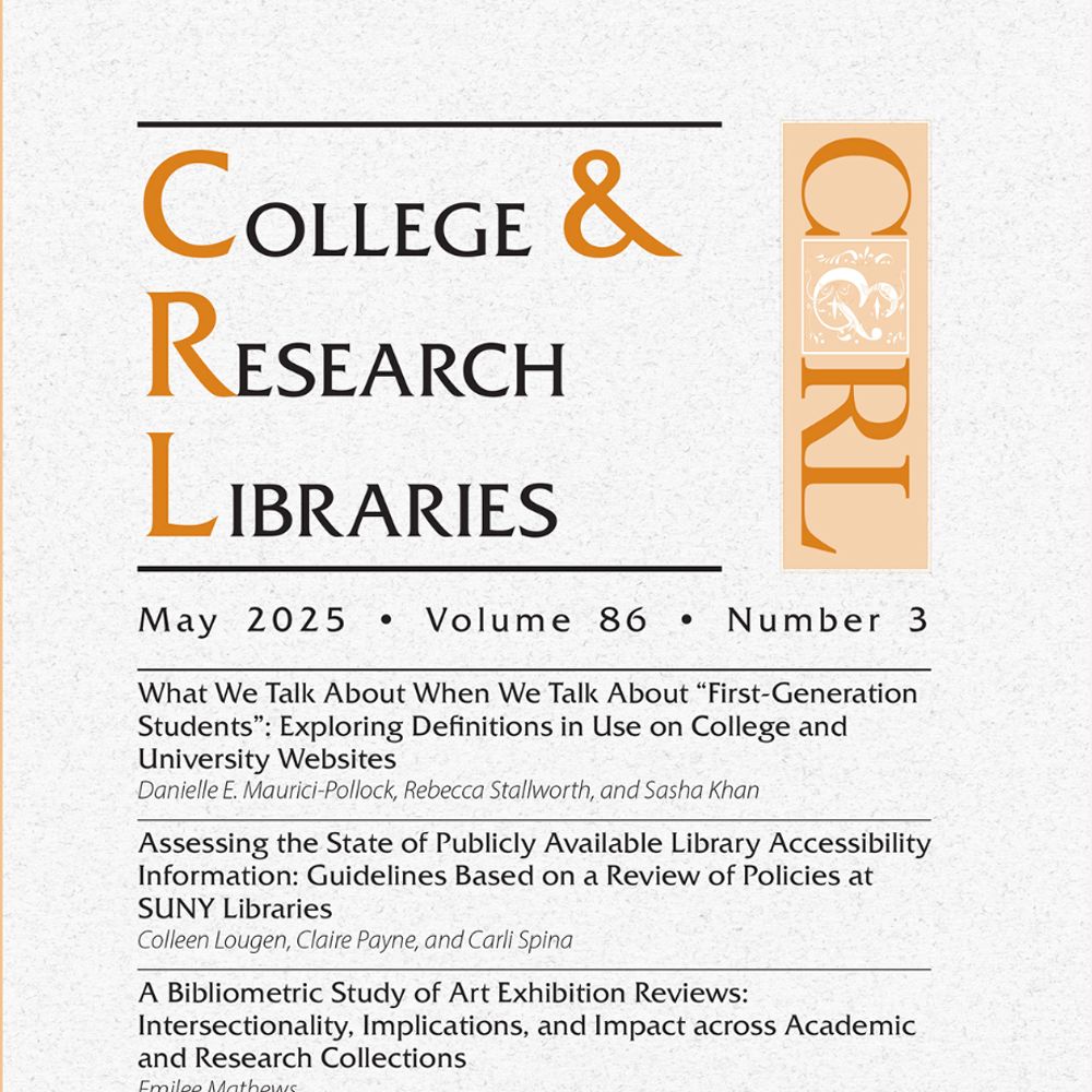 College & Research Libraries (C&RL)
