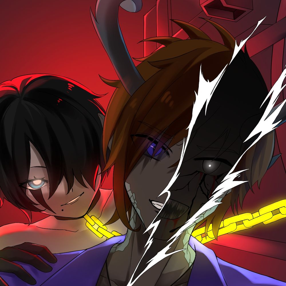Hook, the half dragon 👻🐉 (Sci-fi/Horror Vtuber)