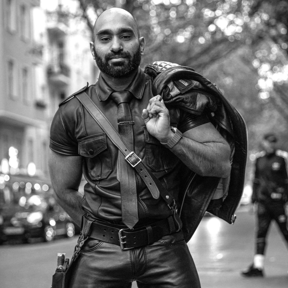 Teddy Leather Bear