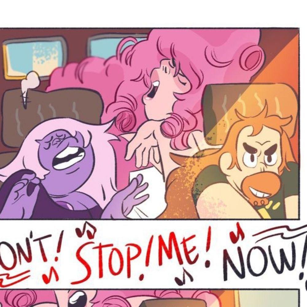 teta esquerda da rose quartz 