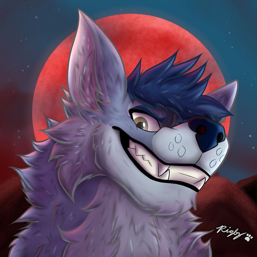 Bluesteel Wolf