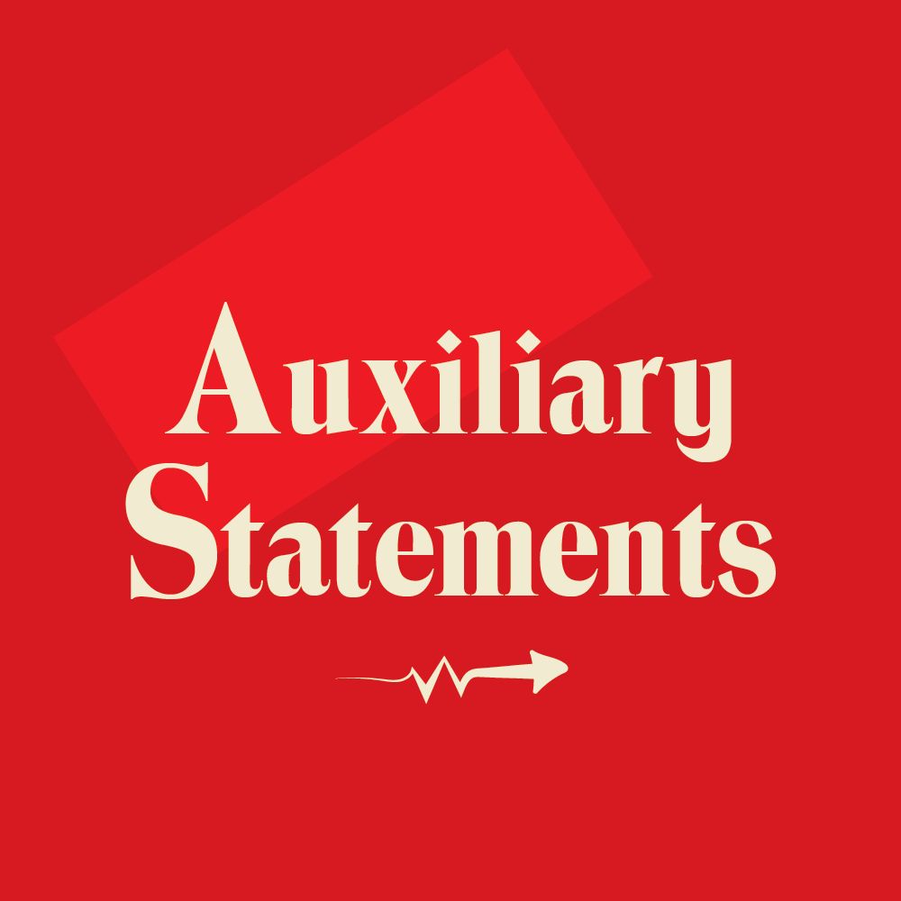 Auxiliary Statements