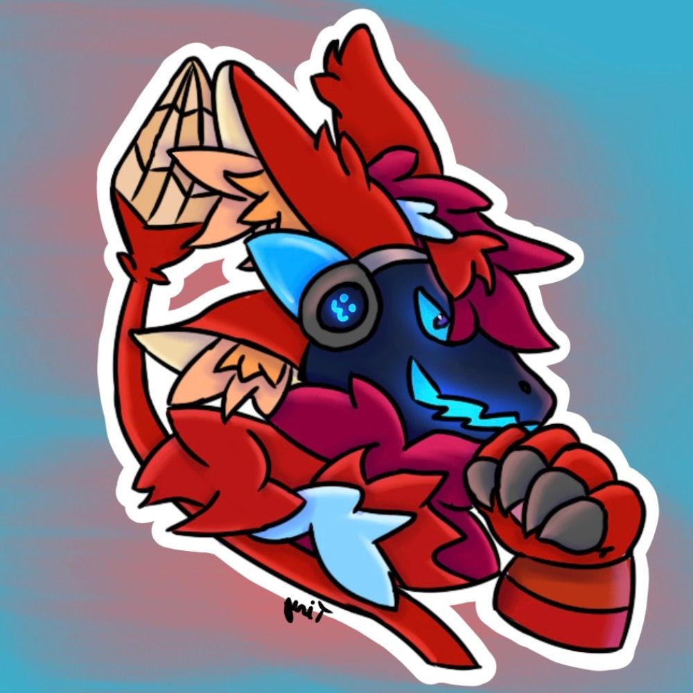 Tiny the protogen