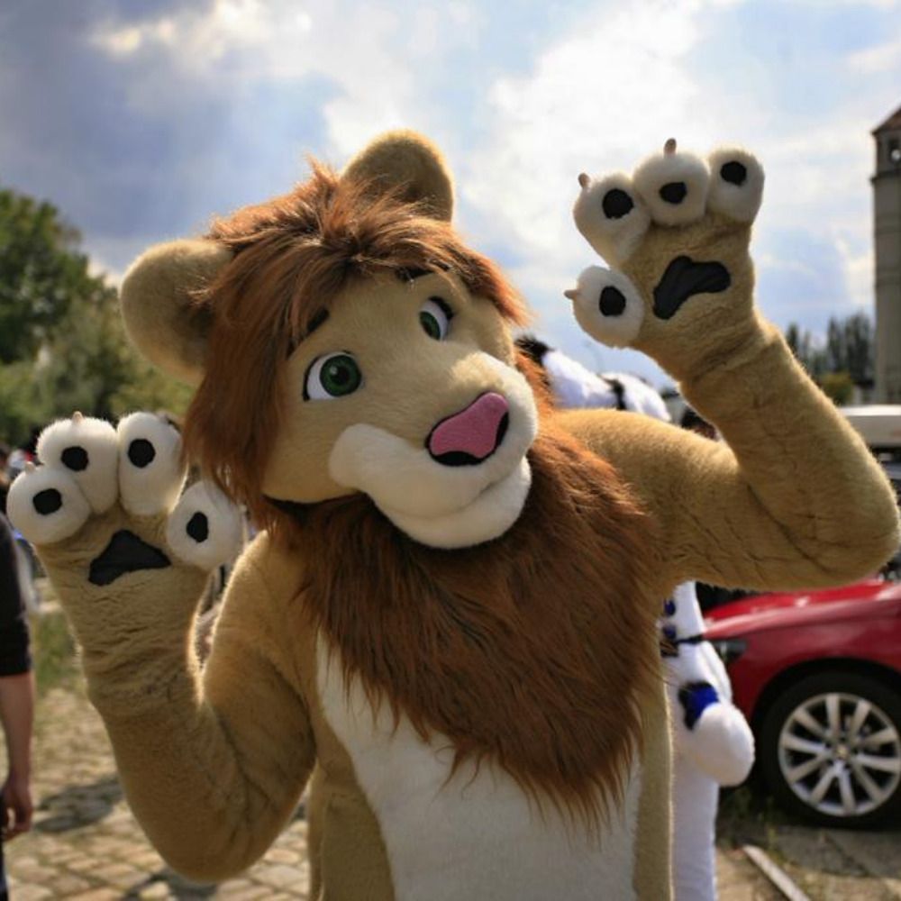 Lion plush